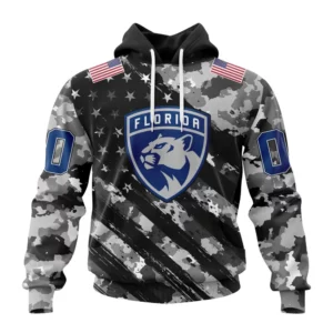 Hoodie NHL Florida Panthers Special Camo Military Design St2301 QTNHL080524A2179HD