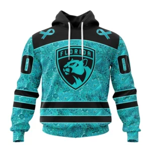 Hoodie NHL Florida Panthers Special Design Fight Ovarian Cancer St2201 QTNHL080524A2422HD