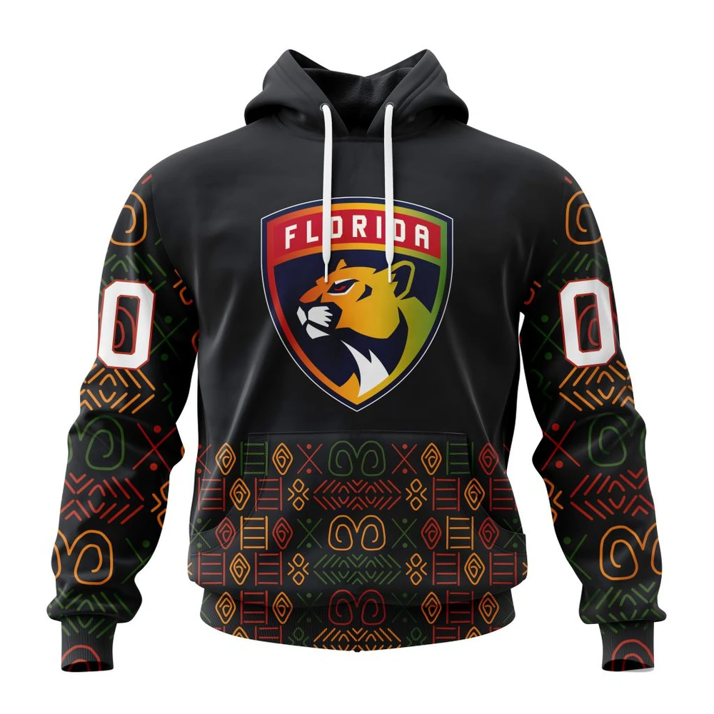 Hoodie NHL Florida Panthers Special Design For Black History Month St2401 QTNHL080524A1062HD