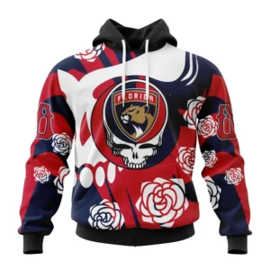 Hoodie NHL Florida Panthers Special Grateful Dead Design St2305 QTNHL080524A178HD