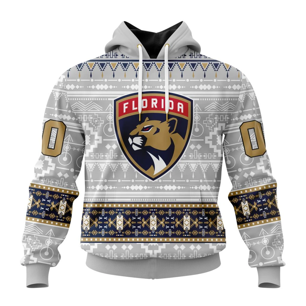 Hoodie NHL Florida Panthers Special Native Design St2302 QTNHL080524A2060HD