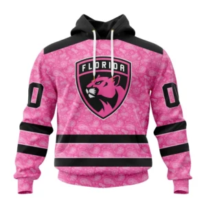 Hoodie NHL Florida Panthers Special Pink Fight Breast Cancer St2306 QTNHL080524A1644HD