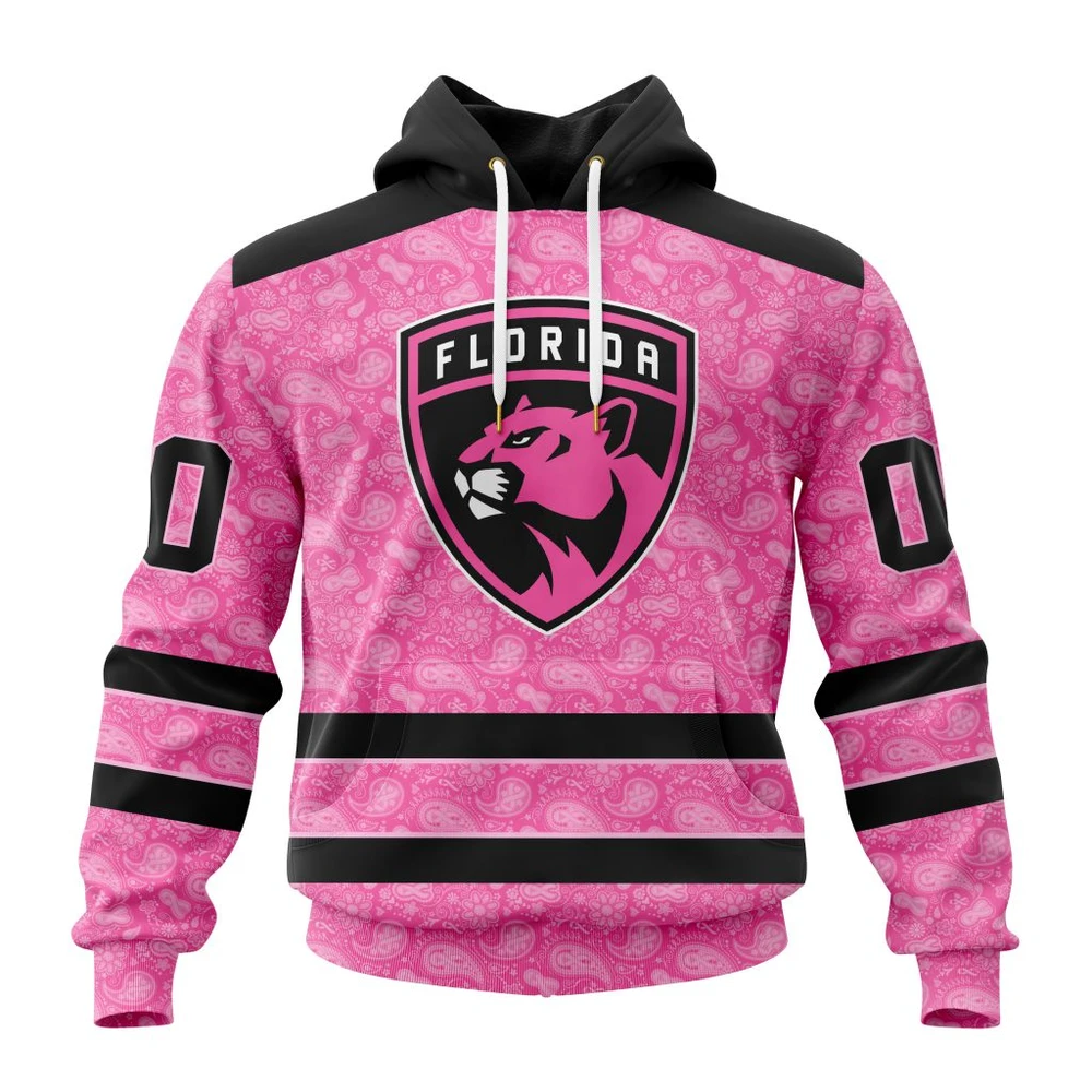 Hoodie NHL Florida Panthers Special Pink Fight Breast Cancer St2306 QTNHL080524A1644HD