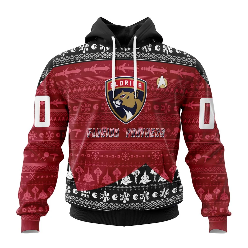 Hoodie NHL Florida Panthers Special Star Trek Design St2201 QTNHL080524A3016HD
