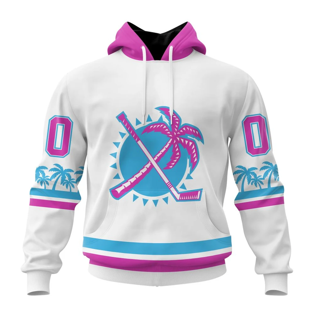 Hoodie NHL Florida Panthers Special Whiteout Design St2401 QTNHL080524A570HD