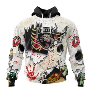 Hoodie NHL Florida Panthers Special Zombie Style For Halloween St2304 QTNHL080524A1972HD