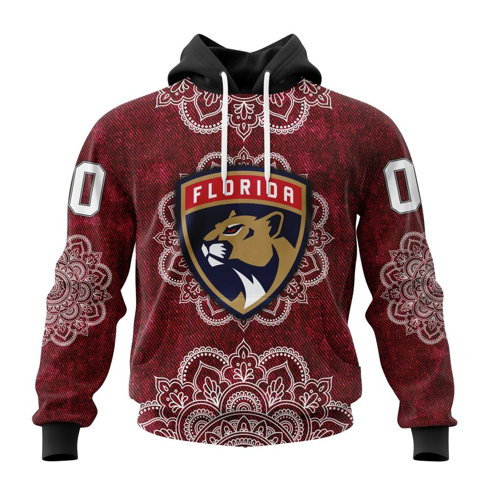 Hoodie NHL Florida Panthers, Specialized Mandala Style St2201 QTNHL080524A4057HD