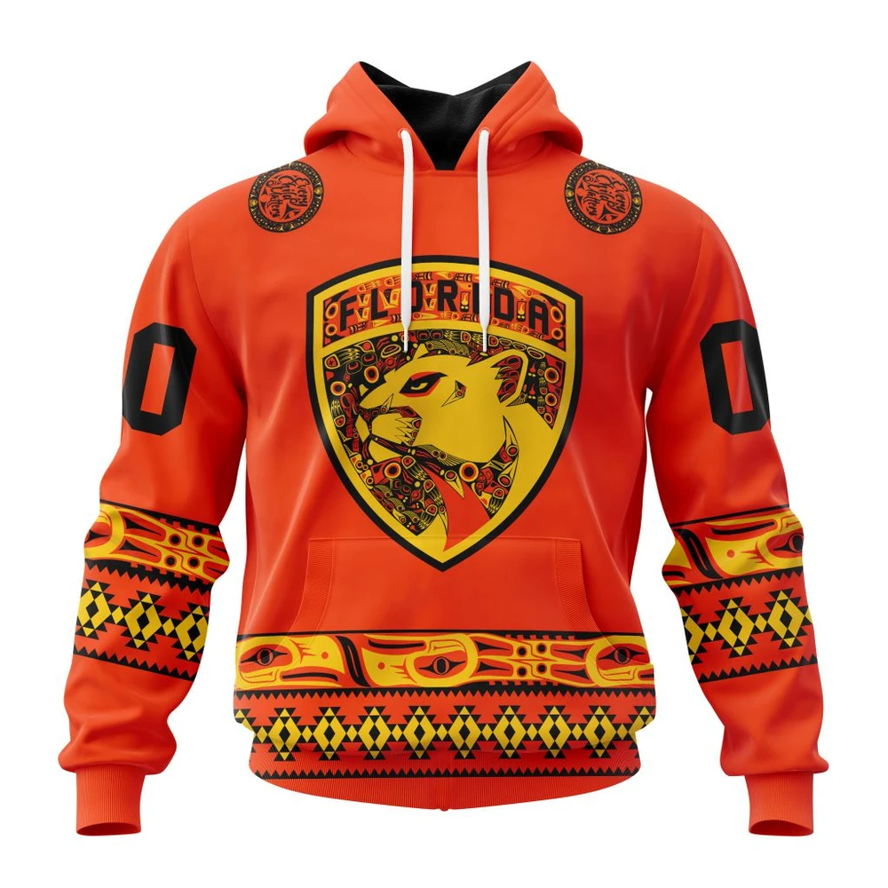 Hoodie NHL Florida Panthers, Specialized National Day For Truth And Reconciliation QTNHL080524A3088HD
