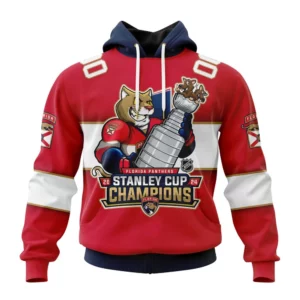 Hoodie NHL Florida Panthers Stanley Cup Champions Home Design QTNHL080524A434HD