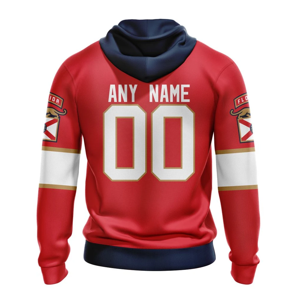 Hoodie NHL Florida Panthers Stanley Cup Final Home Kits QTNHL080524A540HD - Image 2