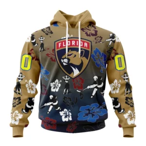 Hoodie NHL Florida Panthers X Hawaii Specialized Design For Hawaiia V0122 QTNHL080524A3782HD