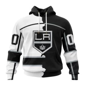 Hoodie NHL Los Angeles Kings Personalize Home Mix Away Kits QTNHL080524A205HD