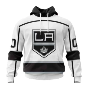 Hoodie NHL Los Angeles Kings Personalized Away Kits QTNHL080524A1554HD
