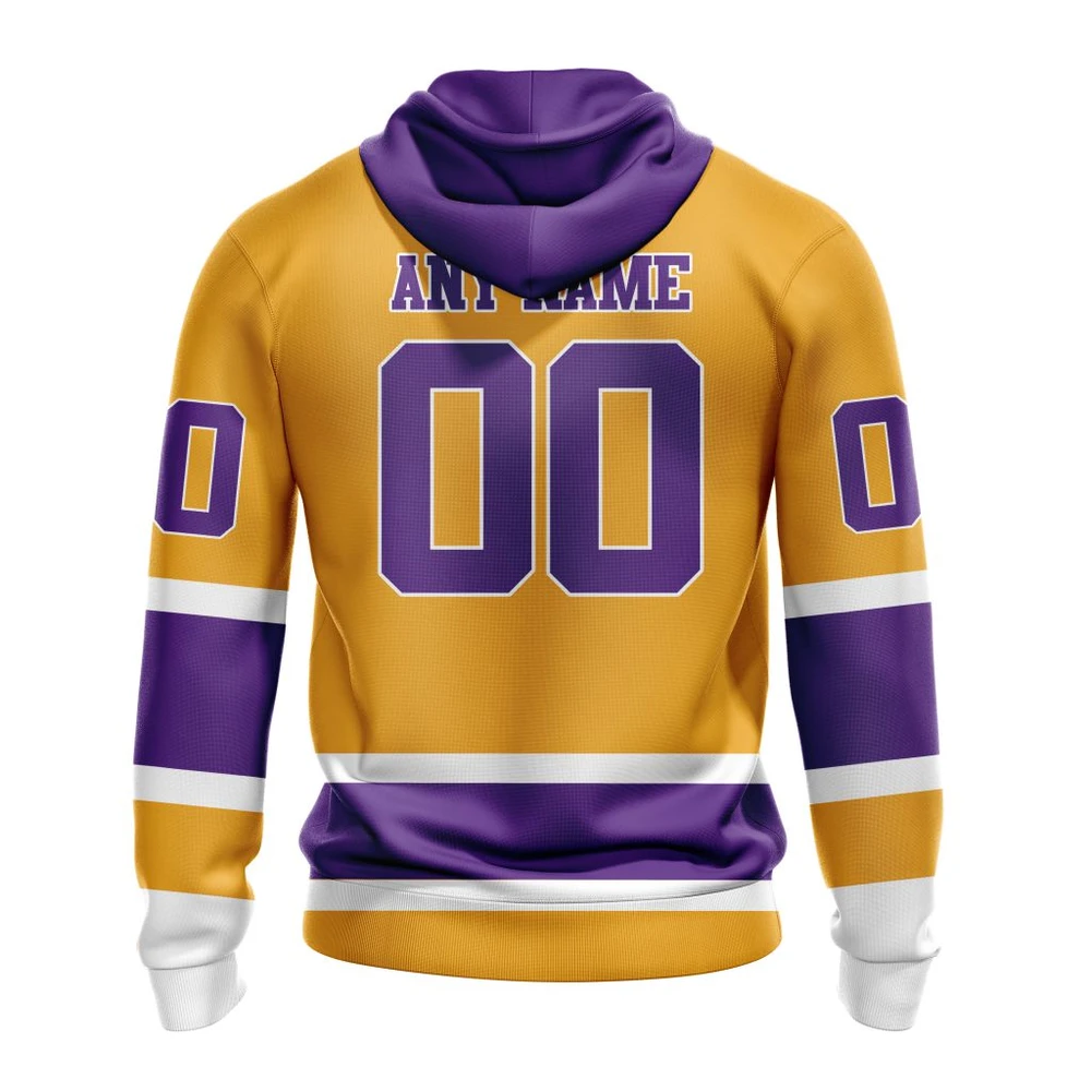 Hoodie NHL Los Angeles Kings Personalized Heritage Design St2401 QTNHL080524A665HD - Image 2
