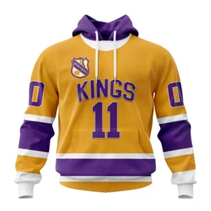 Hoodie NHL Los Angeles Kings Personalized Heritage Design St2401 QTNHL080524A665HD