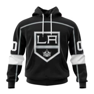 Hoodie NHL Los Angeles Kings Personalized Home Kits QTNHL080524A1553HD