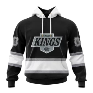 Hoodie NHL Los Angeles Kings Personalized - Home Kits QTNHL080524A432HD