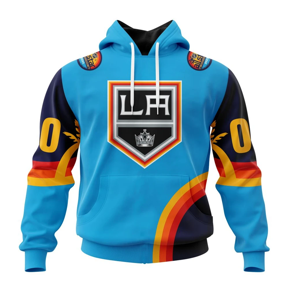 Hoodie NHL Los Angeles Kings Special All-Star Game Design With Atlantic Ocean QTNHL080524A2567HD