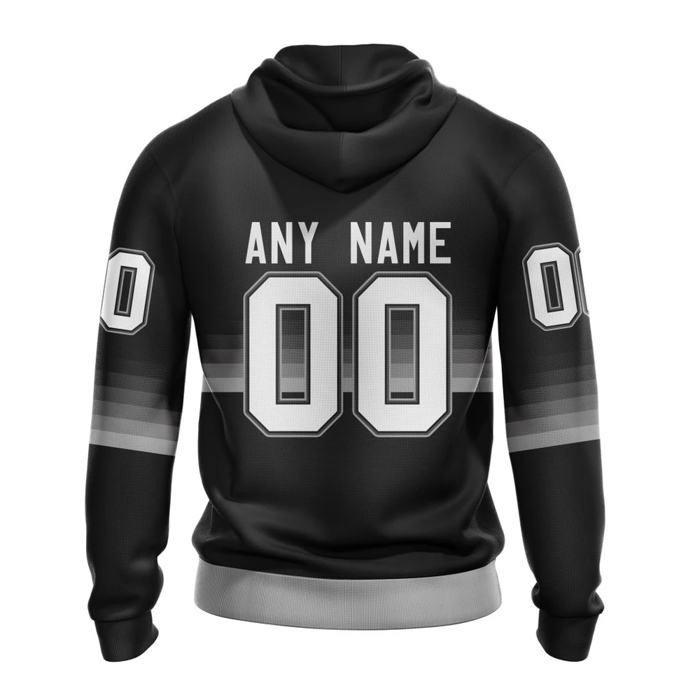 Hoodie NHL Los Angeles Kings Special Black And Gradient Design St2301 QTNHL080524A1410HD - Image 2