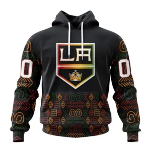 Hoodie NHL Los Angeles Kings Special Design For Black History Month St2401 QTNHL080524A1061HD