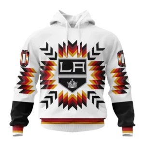 Hoodie NHL Los Angeles Kings Special Design With Native Pattern St2302 QTNHL080524A1582HD