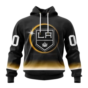 Hoodie NHL Los Angeles Kings Special Eclipse Design St2401 QTNHL080524A633HD