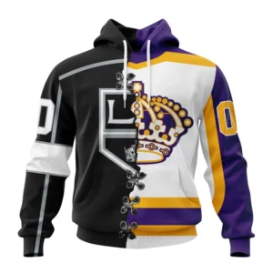 Hoodie NHL Los Angeles Kings Special Home Mix Reverse Retro Personalized Kits QTNHL080524A934HD