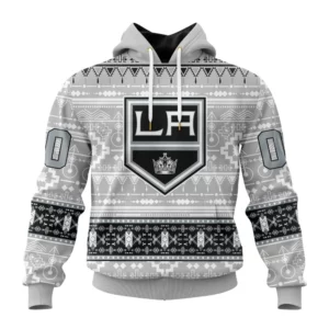 Hoodie NHL Los Angeles Kings Special Native Design St2302 QTNHL080524A2059HD