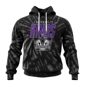 Hoodie NHL Los Angeles Kings Special Retro Vintage Tie Dye St2201 QTNHL080524A3072HD