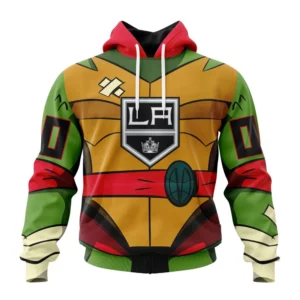 Hoodie NHL Los Angeles Kings Special Teenage Mutant Ninja Turtles Design St2301 QTNHL080524A2272HD