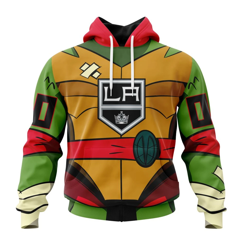 Hoodie NHL Los Angeles Kings Special Teenage Mutant Ninja Turtles Design St2301 QTNHL080524A2272HD