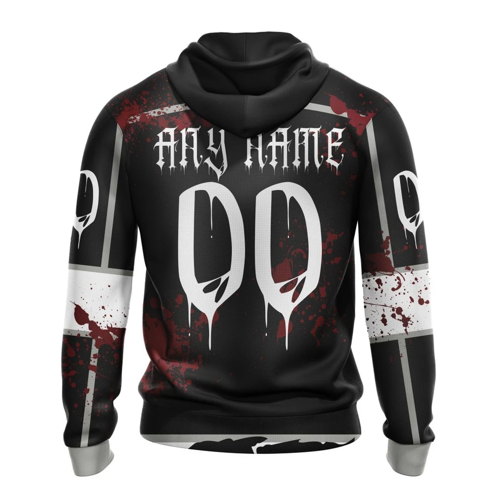 Hoodie NHL Los Angeles Kings, Specialized Design Jersey With Your Ribs For Halloween QTNHL080524A3508HD - Image 2