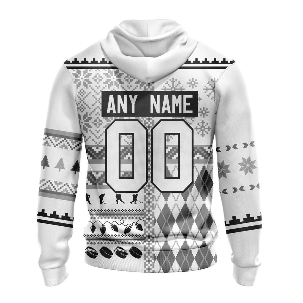 Hoodie NHL Los Angeles Kings, Specialized Unisex Christmas Is Coming V01 QTNHL080524A2911HD - Image 2