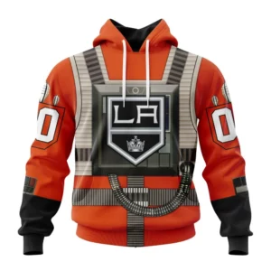 Hoodie NHL Los Angeles Kings Star Wars Rebel Pilot Design St2201 QTNHL080524A2329HD