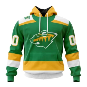 Hoodie NHL Minnesota Wild -24 Alternate Kits QTNHL080524A1762HD