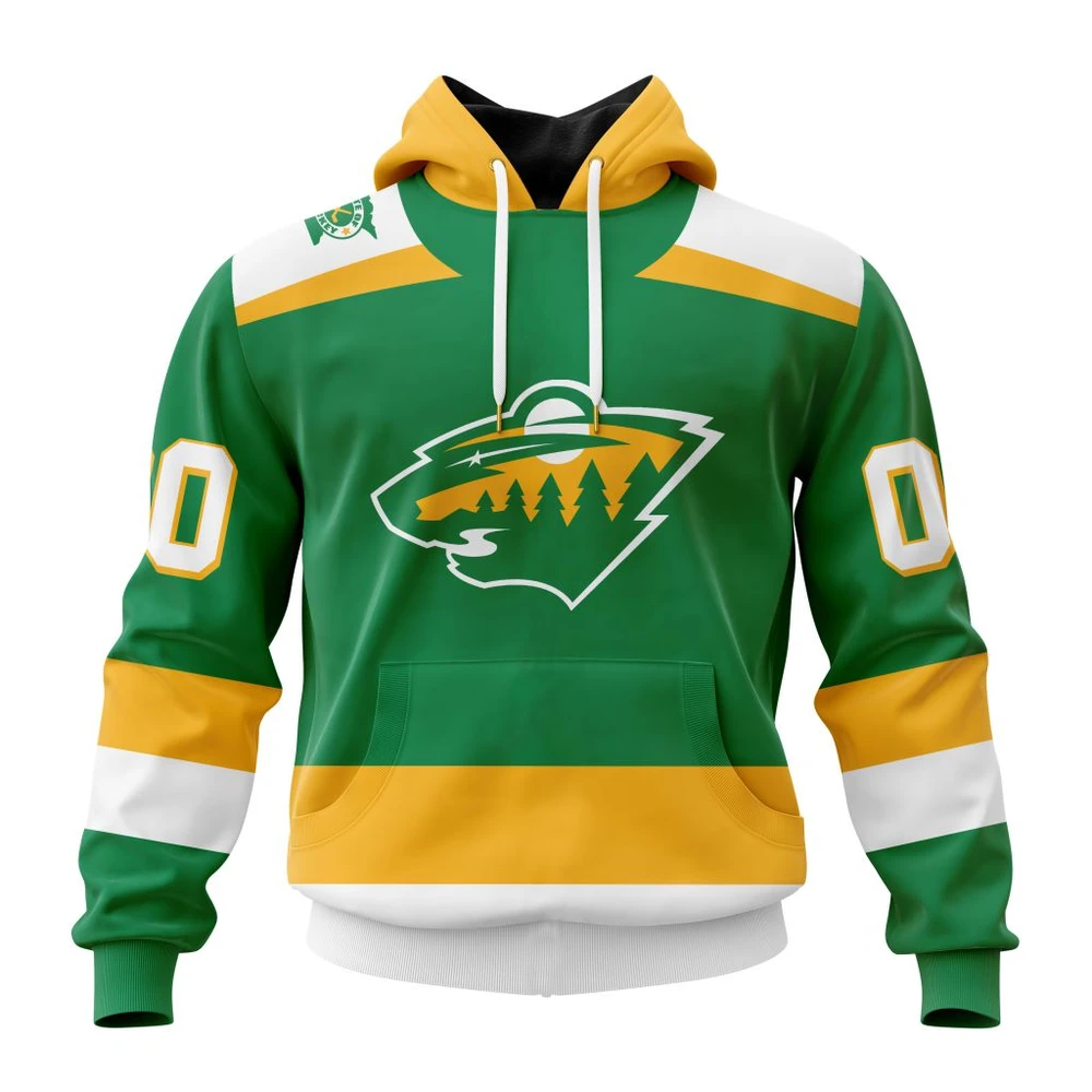 Hoodie NHL Minnesota Wild -24 Alternate Kits QTNHL080524A1762HD