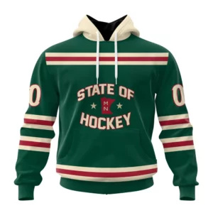 Hoodie NHL Minnesota Wild Personalized Alternate Concepts Kits St2401 QTNHL080524A521HD