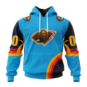 Hoodie NHL Minnesota Wild Special All-Star Game Design With Atlantic Ocean QTNHL080524A2565HD