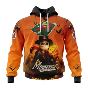 Hoodie NHL Minnesota Wild Special Halloween Concepts St2201 QTNHL080524A3670HD