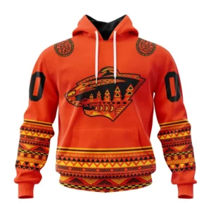 Hoodie NHL Minnesota Wild, Specialized National Day For Truth And Reconciliation QTNHL080524A3087HD