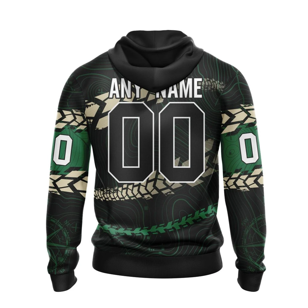 Hoodie NHL Minnesota Wild, Specialized Off Road Style St2201 QTNHL080524A4007HD - Image 2