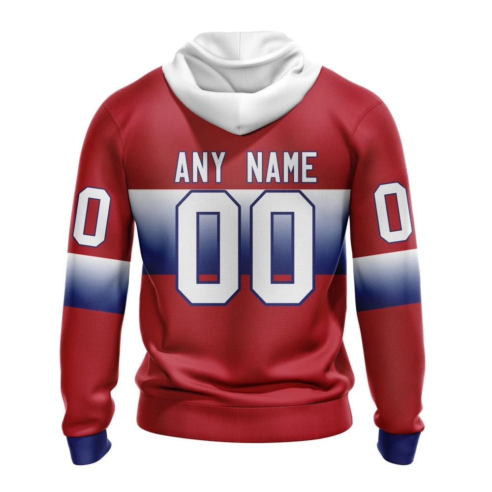 Hoodie NHL Montreal Canadiens Personalize Gradient Series Concept St2301 QTNHL080524A188HD - Image 2