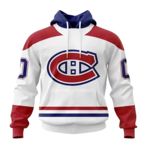 Hoodie NHL Montreal Canadiens Personalized Away Kits QTNHL080524A1552HD