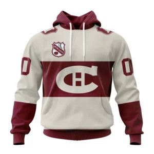 Hoodie NHL Montreal Canadiens Personalized Heritage Design St2401 QTNHL080524A664HD