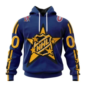 Hoodie NHL Montreal Canadiens Personalized NHL All-Star Game QTNHL080524A837HD