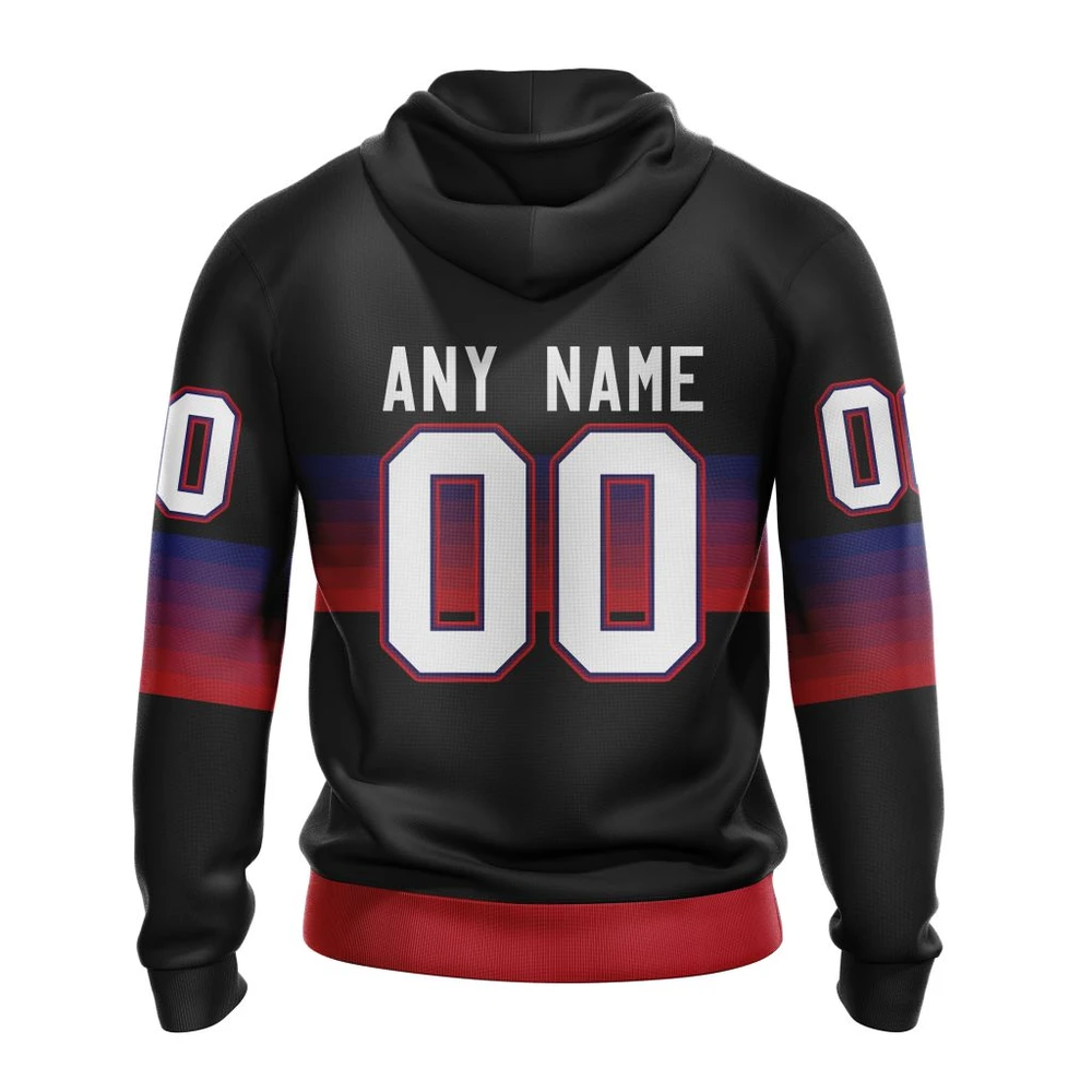Hoodie NHL Montreal Canadiens Special Black And Gradient Design St2301 QTNHL080524A195HD - Image 2