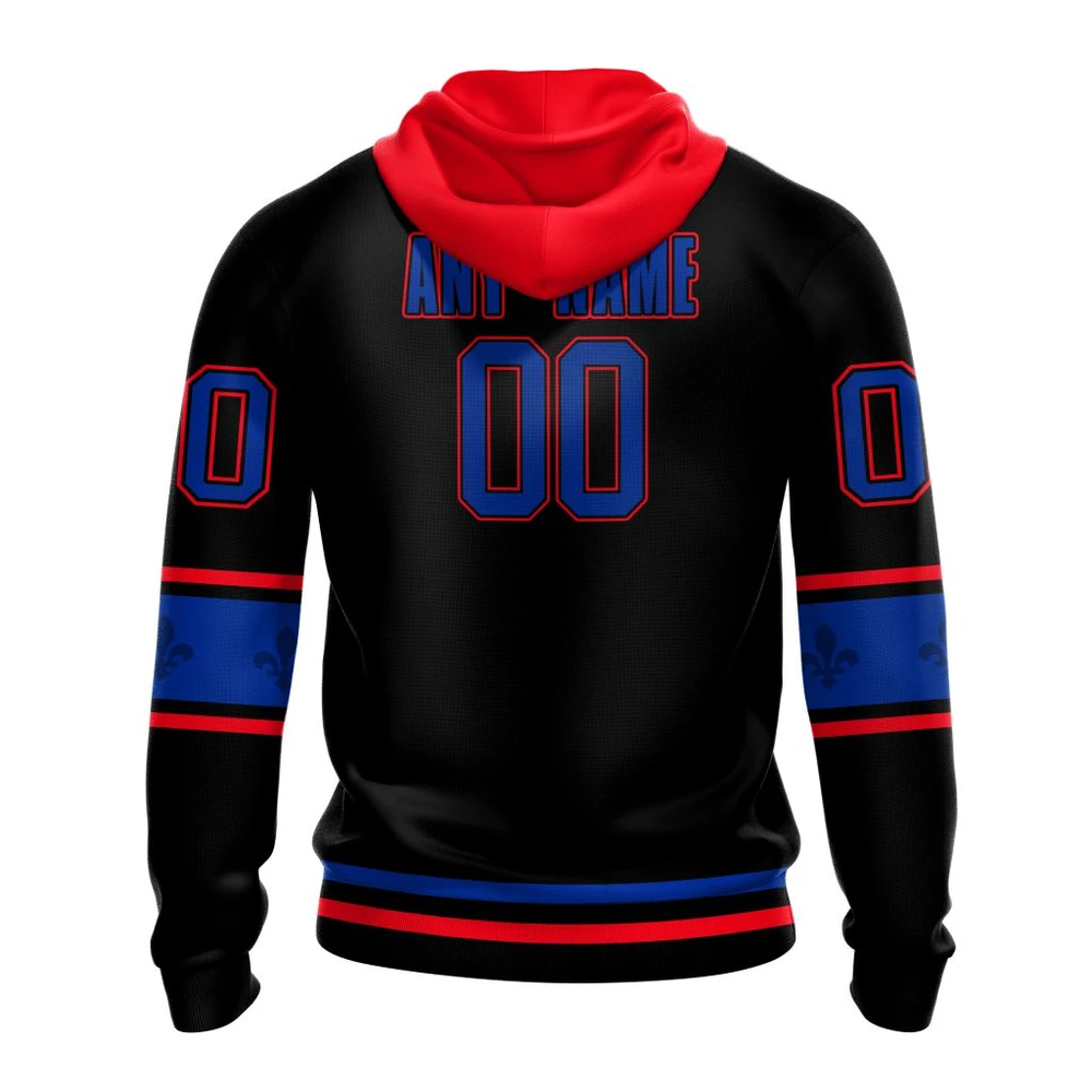 Hoodie NHL Montreal Canadiens Special Blackout Design St2401 QTNHL080524A600HD - Image 2