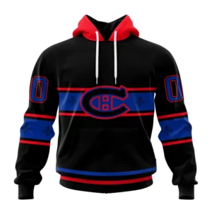 Hoodie NHL Montreal Canadiens Special Blackout Design St2401 QTNHL080524A600HD
