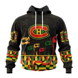 Hoodie NHL Montreal Canadiens Special Design Celebrate Black History Month St2201 QTNHL080524A2389HD