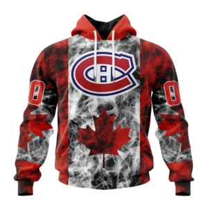 Hoodie NHL Montreal Canadiens Special Design For Canada Day St2401 QTNHL080524A490HD